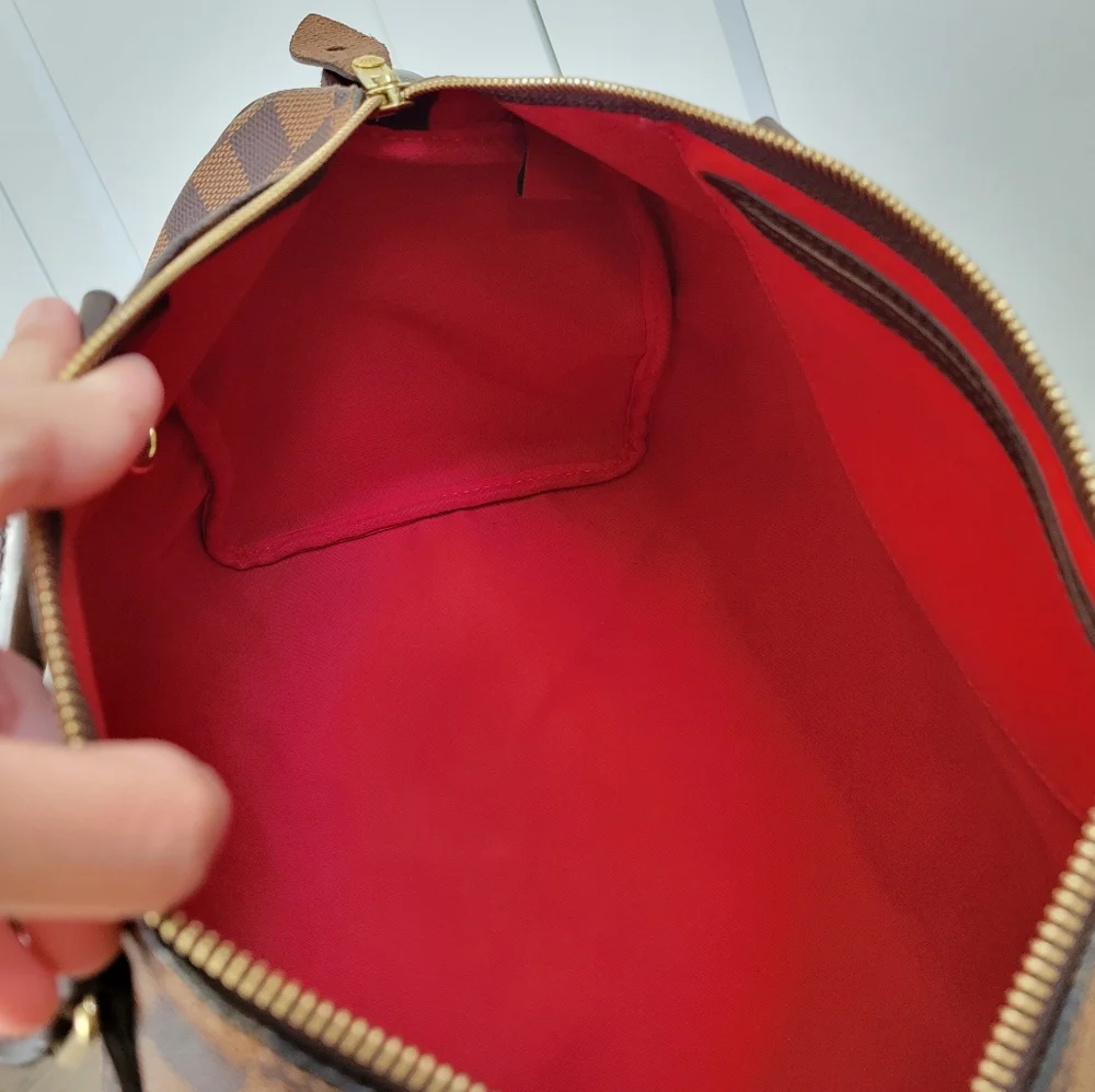 Louis Vuitton Speedy 35 Damier Ebene Handbag
